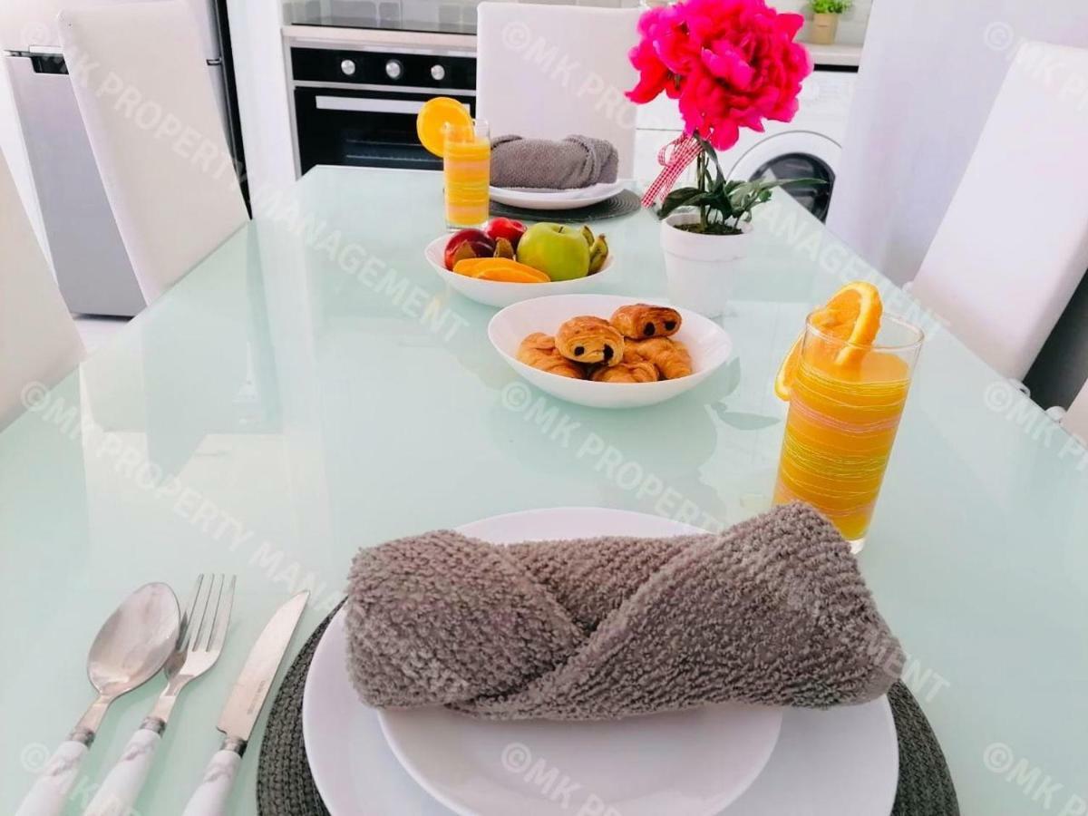 Lysia Sea-View Apartment Larnaca Dış mekan fotoğraf